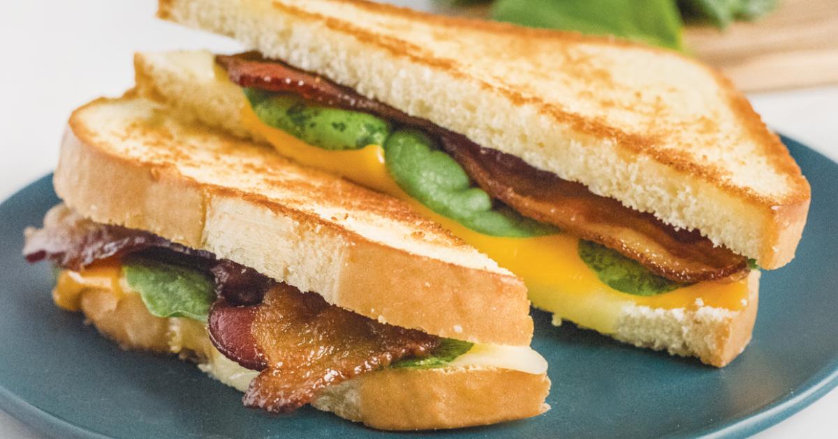 Arnold® Premium Breads | Bacon Spinach Grilled Cheese
